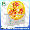 10 inches rechargeable fan with radio , Light fans , 2-speed airflow fans